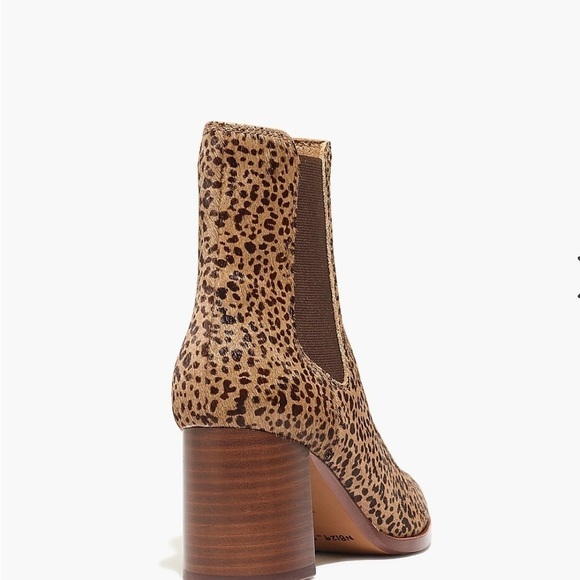 Madewell Laura Chelsea Boot in Spotted Calf Hair - Picture 3 of 10
